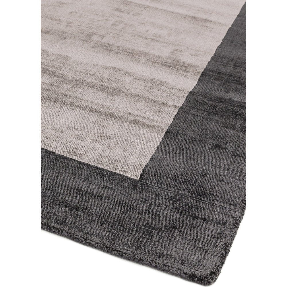 Product photograph of Asiatic Carpets Blade Hand Woven Rug Charcoal Silver - 160 X 230cm from Olivia's.