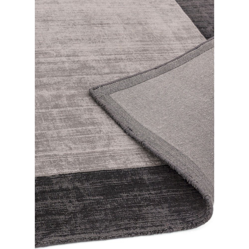 Product photograph of Asiatic Carpets Blade Hand Woven Rug Charcoal Silver - 160 X 230cm from Olivia's.