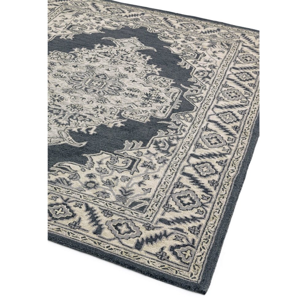 Product photograph of Asiatic Carpets Bronte Fine Loop Hand Tufted Rug Shadow - 200 X 290cm from Olivia's.