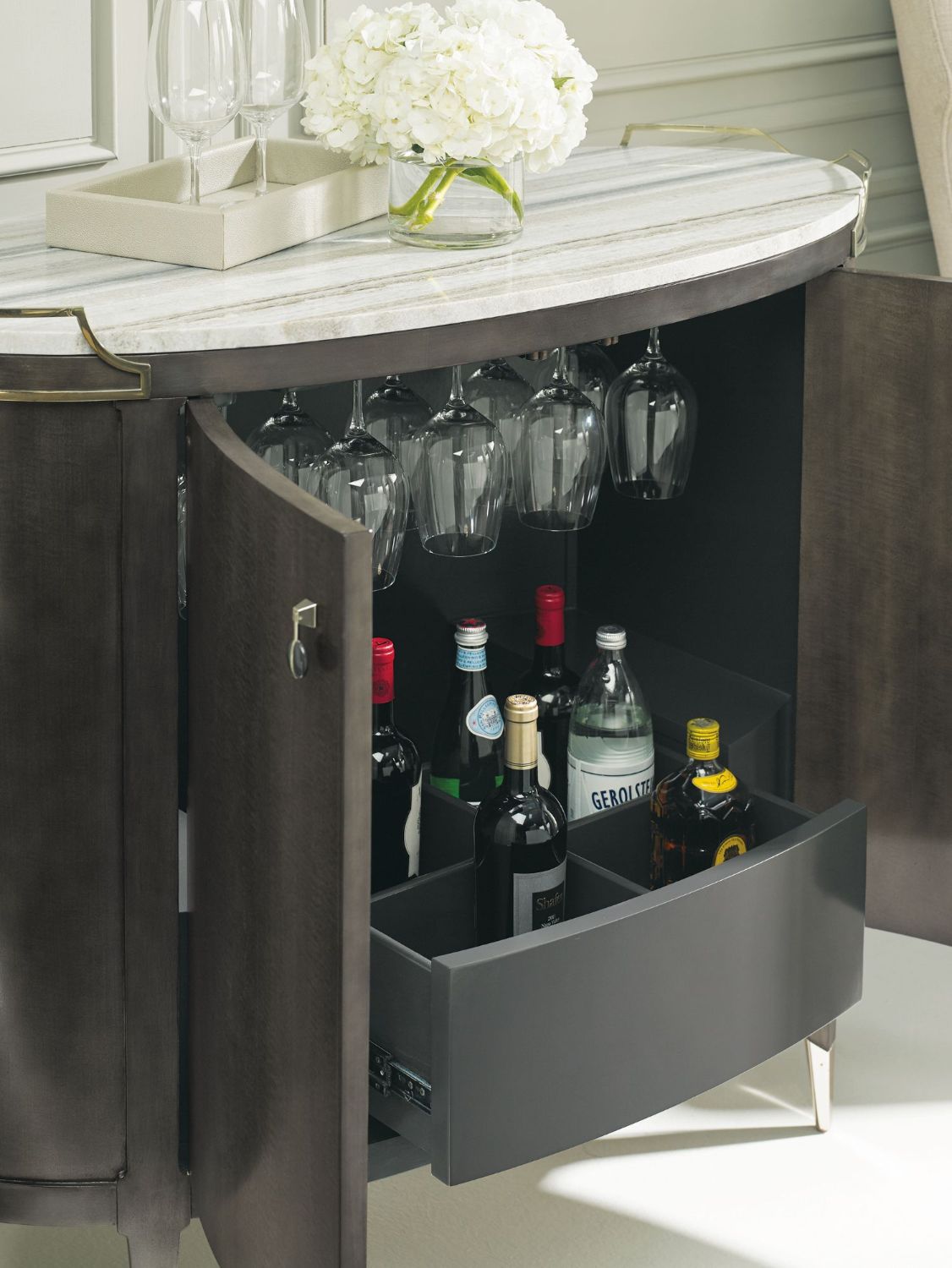 Product photograph of Caracole Classic Mix-ology Cabinet from Olivia's.