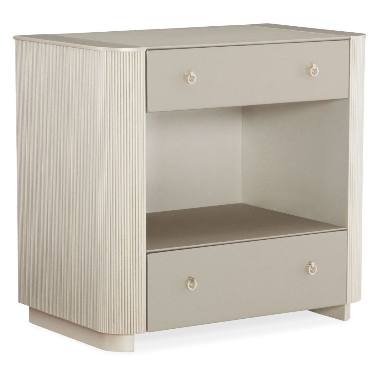 Product photograph of Caracole Classic Love-ly Bedside Table from Olivia's