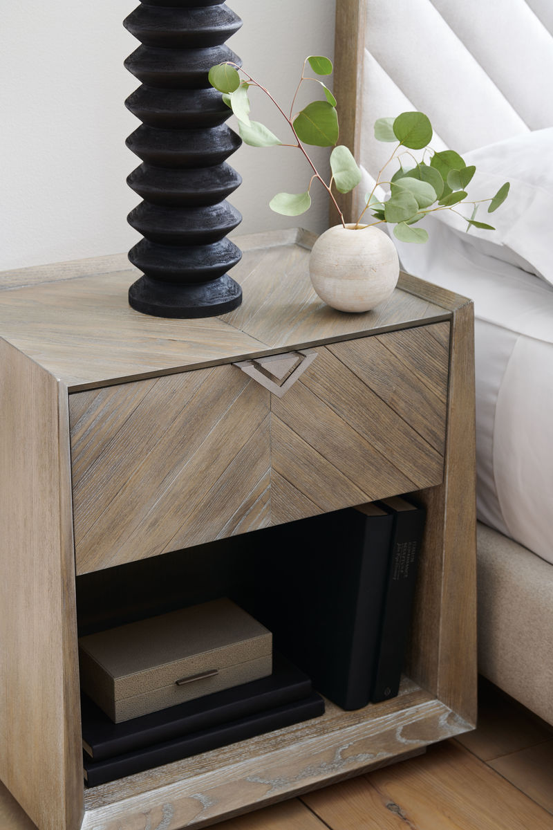 Product photograph of Caracole Classic Earthly Delight Bedside Table from Olivia's.