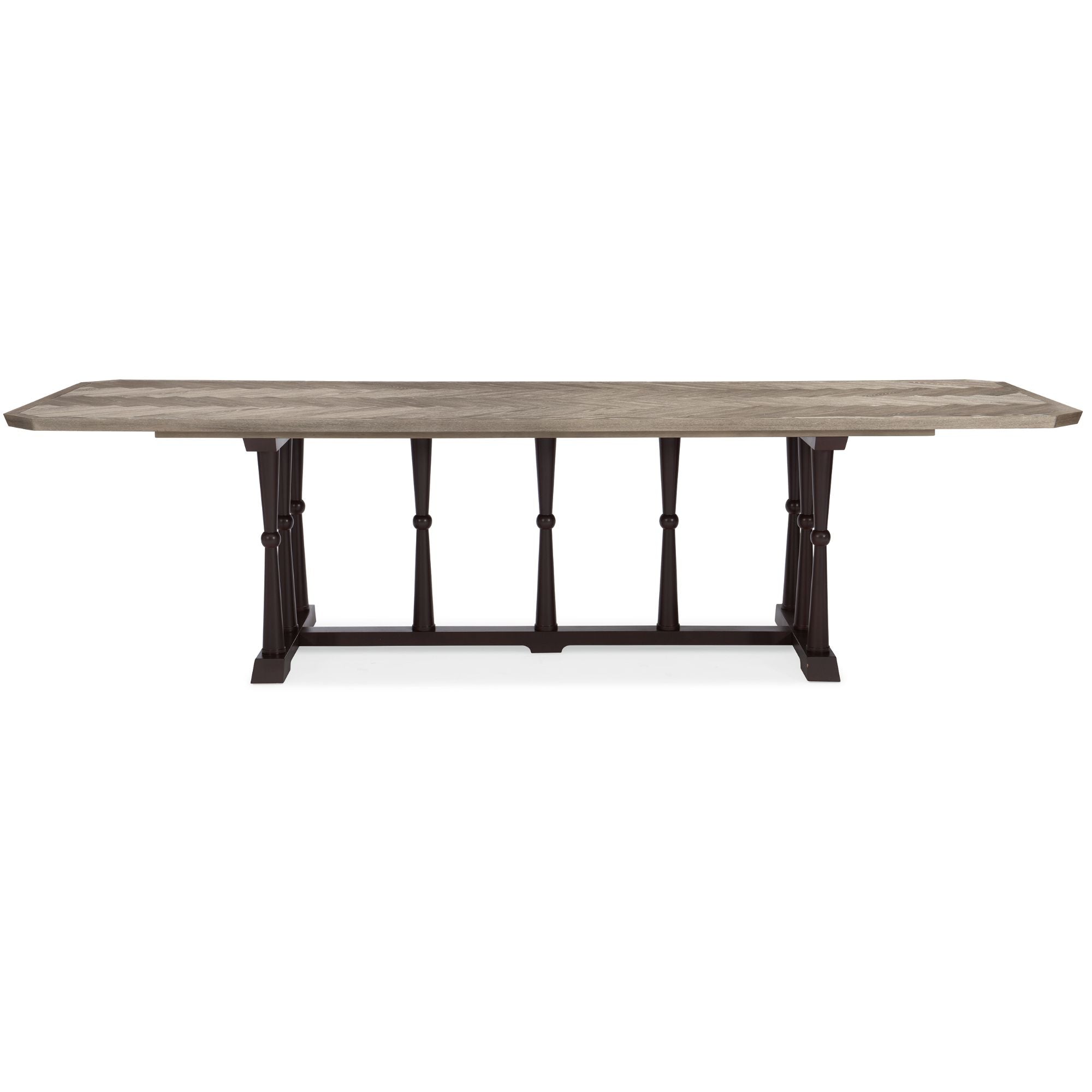 Product photograph of Caracole Classic Dinner Circuit 96 Dining Table from Olivia's.