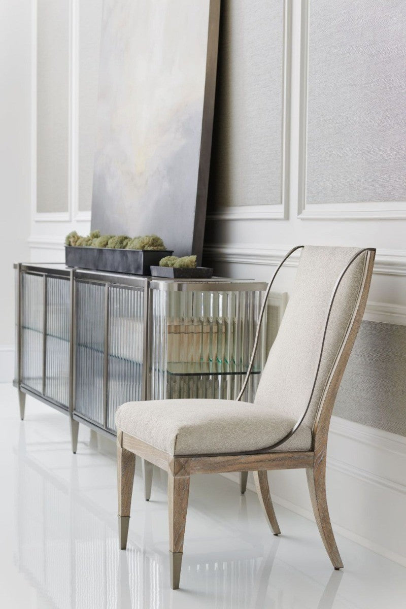 Product photograph of Caracole Classic Open Arms Dining Chair from Olivia's.