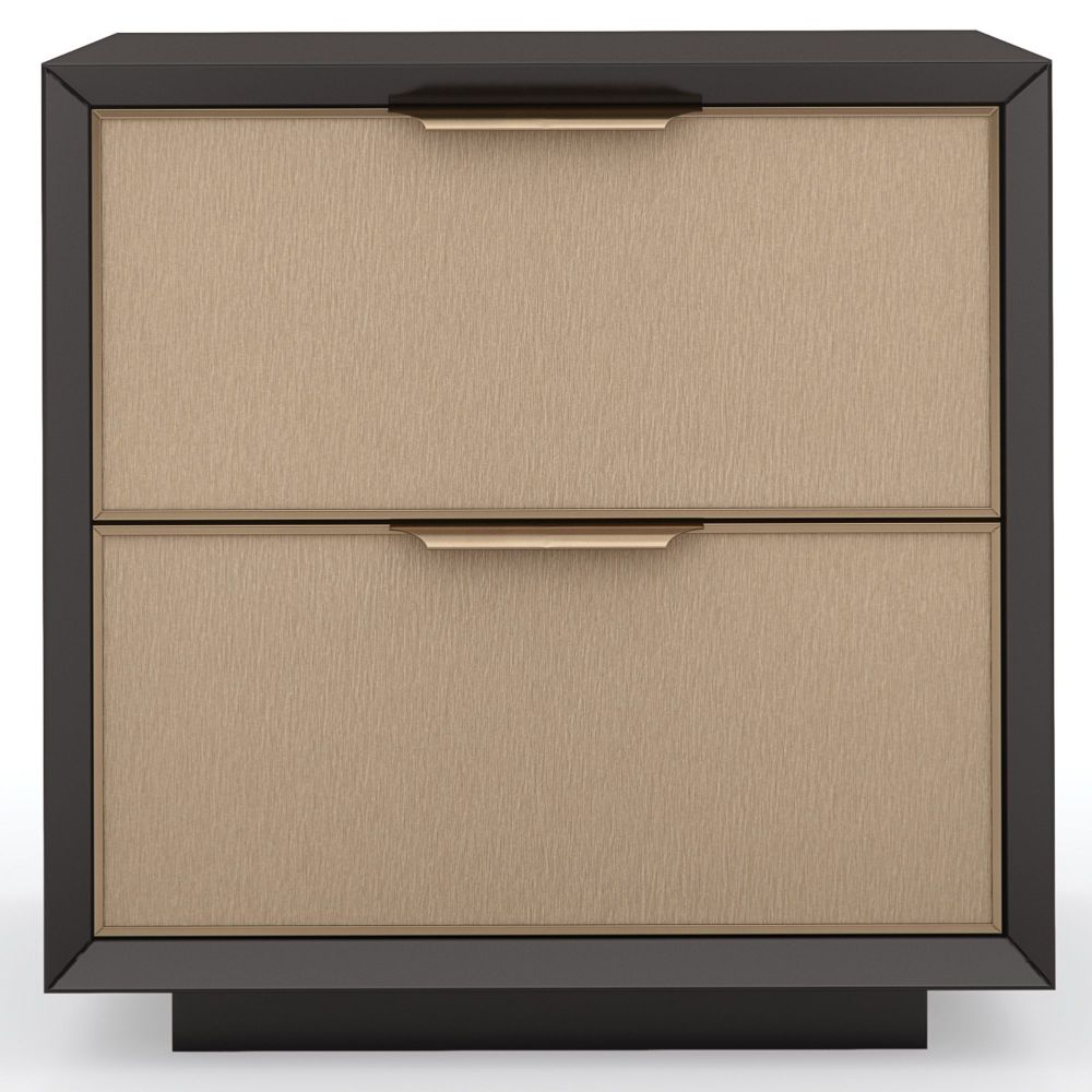 Product photograph of Caracole Classic Double Wrap Bedside Table from Olivia's
