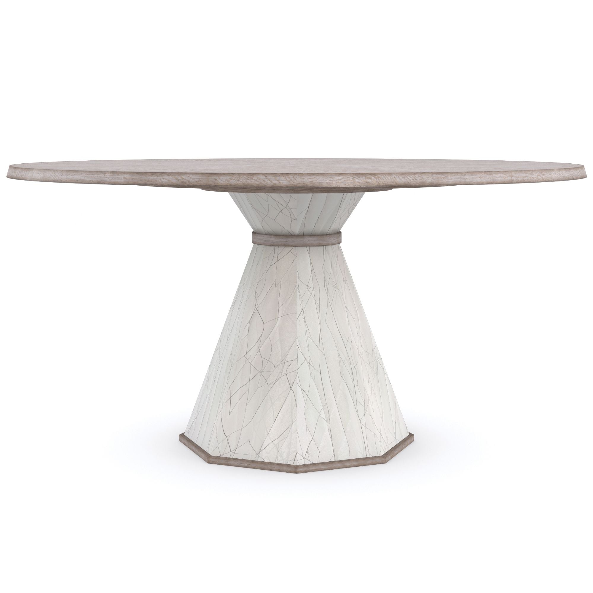 Product photograph of Caracole Classic Around The Edge 60 Dining Table from Olivia's