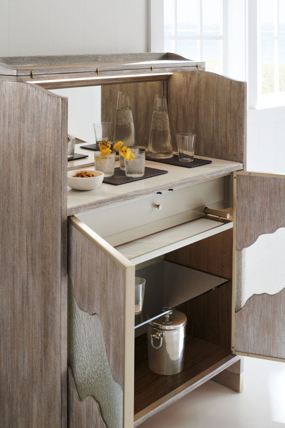Product photograph of Caracole Classic Keeping The Flow Drinks Cabinet from Olivia's.