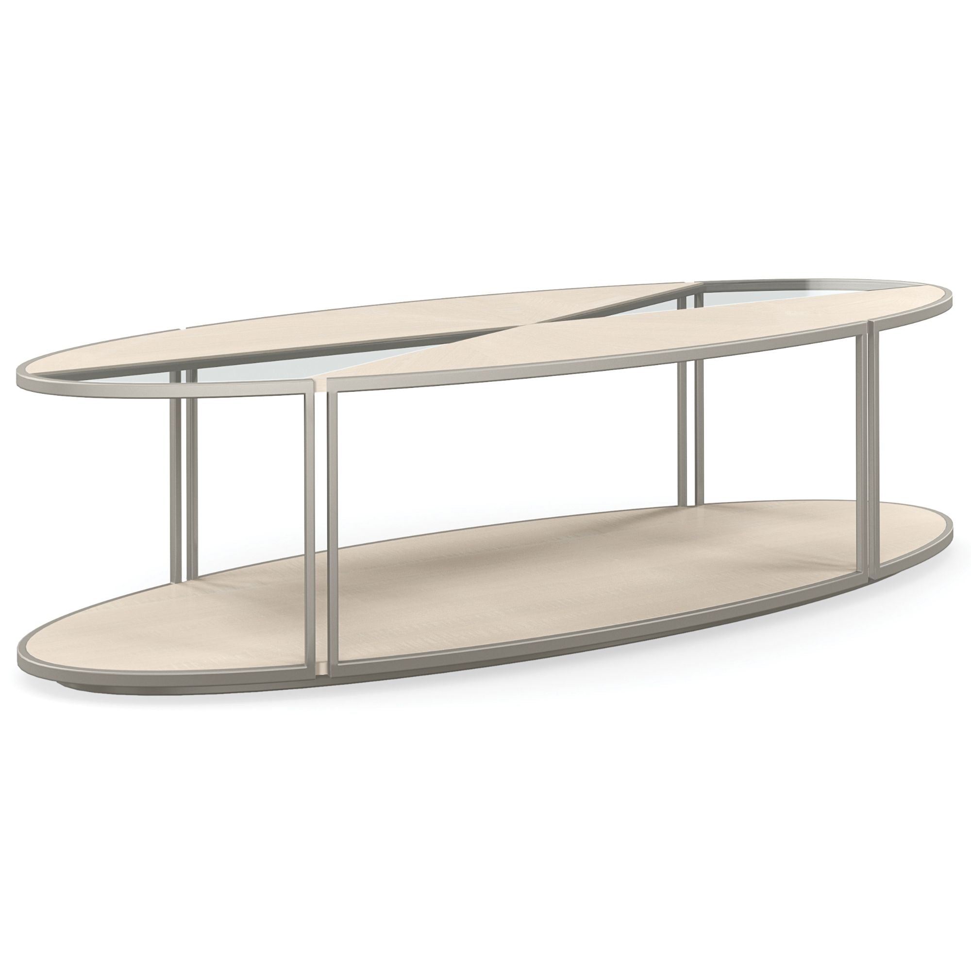 Product photograph of Caracole Classic Quarter View Coffee Table from Olivia's