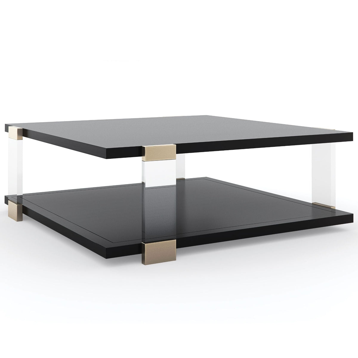 Caracole Classic Ill Take The Corner Table Coffee Table