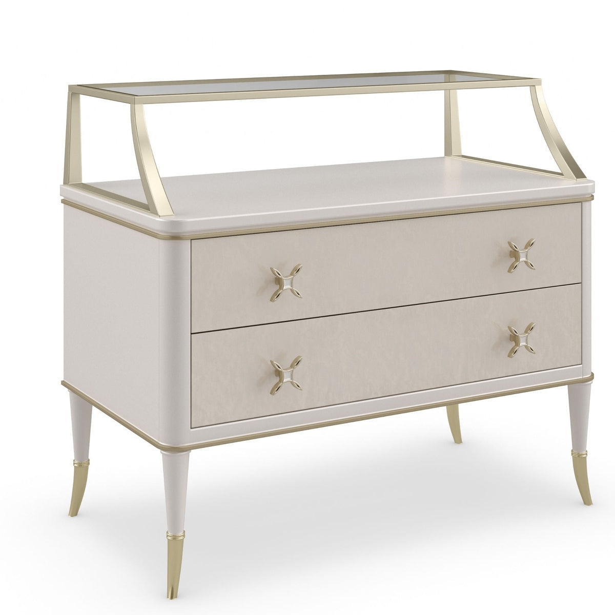 Product photograph of Caracole Classic All Dolled Up Bedside Table from Olivia's