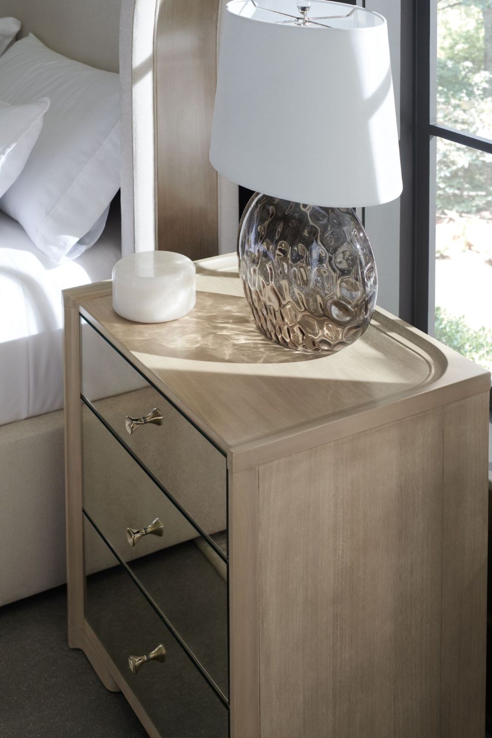 Product photograph of Caracole Classic In Your Dreams Bedside Table from Olivia's.