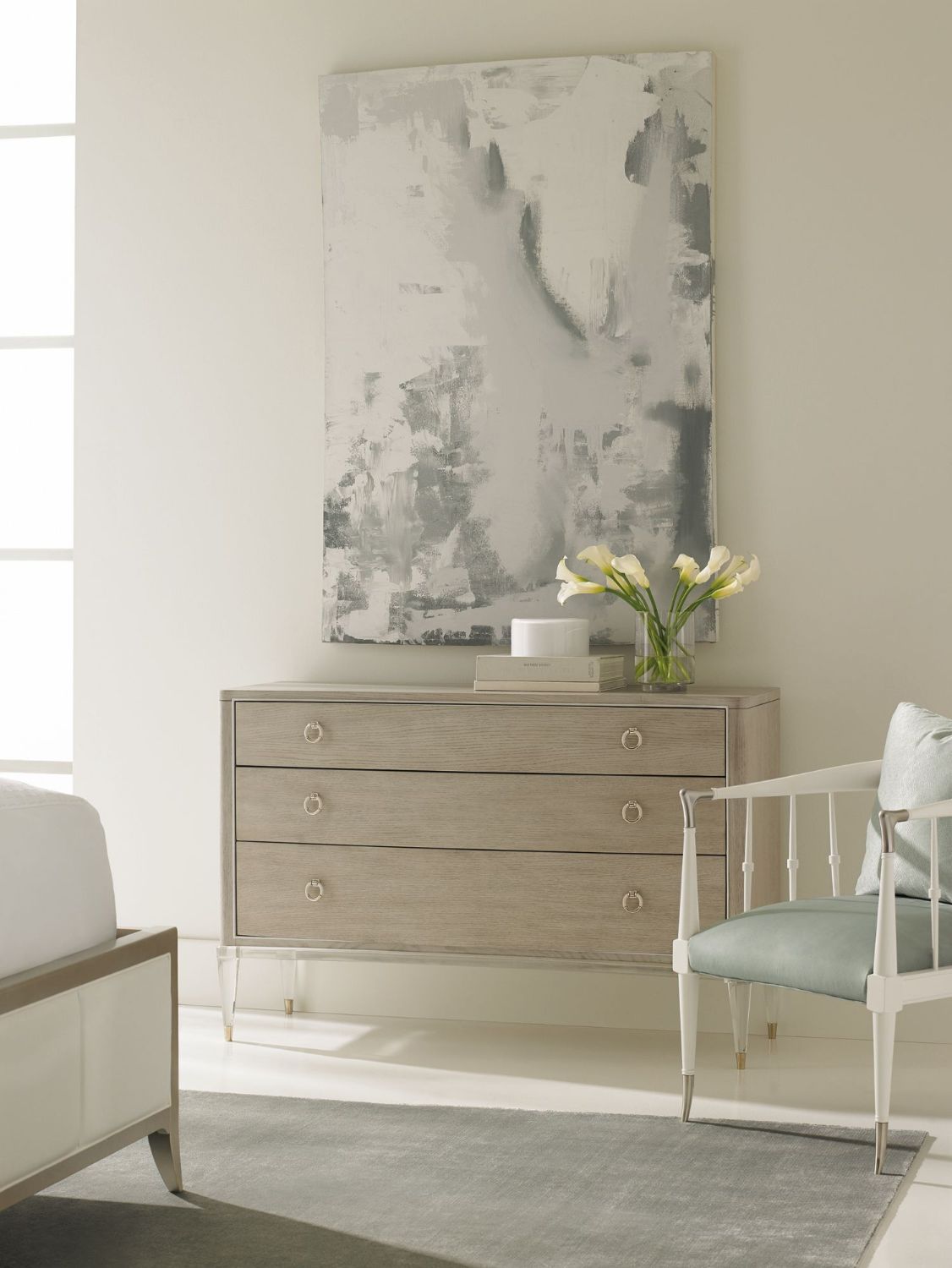 Product photograph of Caracole Classic Floating Away Bedroom Chest from Olivia's.