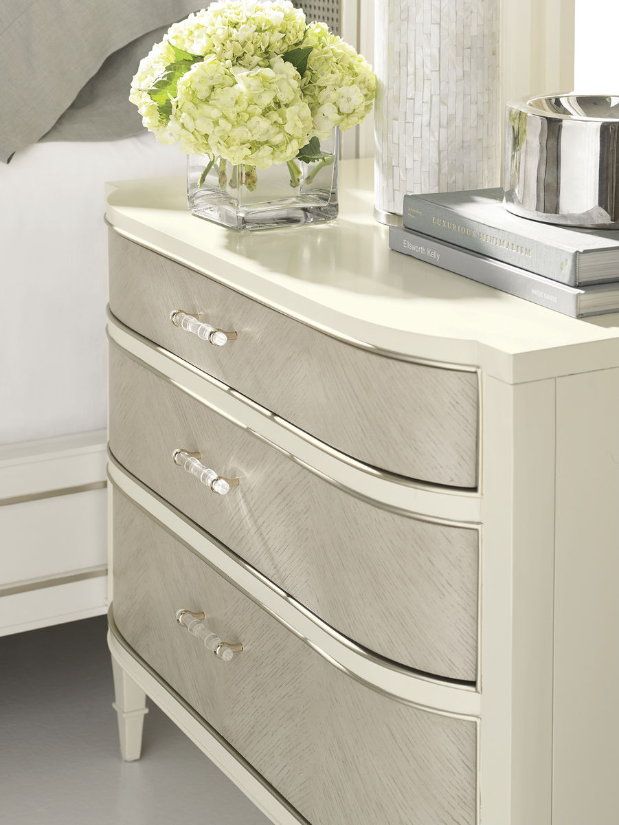 Product photograph of Caracole Classic Dress Code Bedside Table from Olivia's.