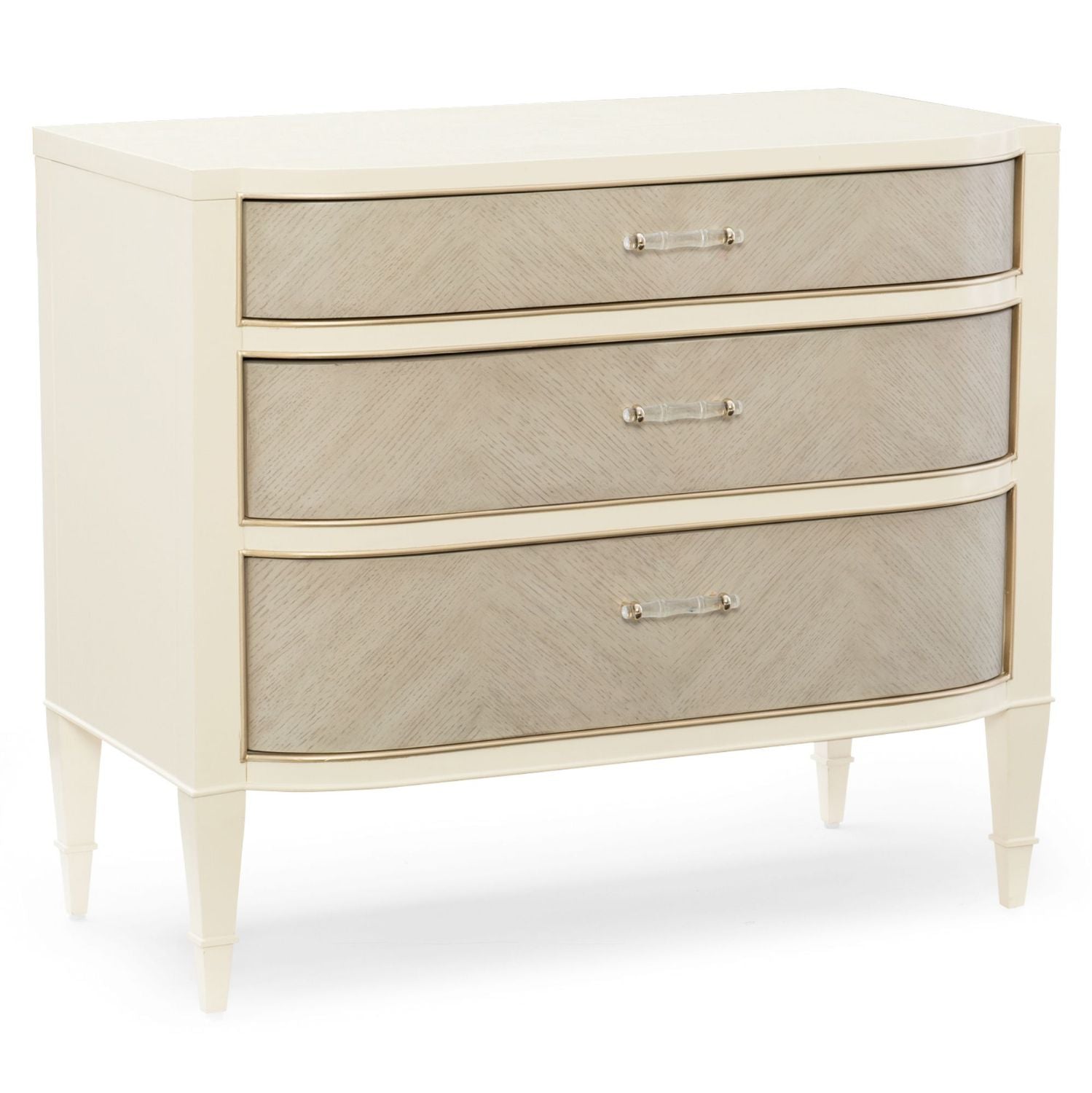 Product photograph of Caracole Classic Dress Code Bedside Table from Olivia's