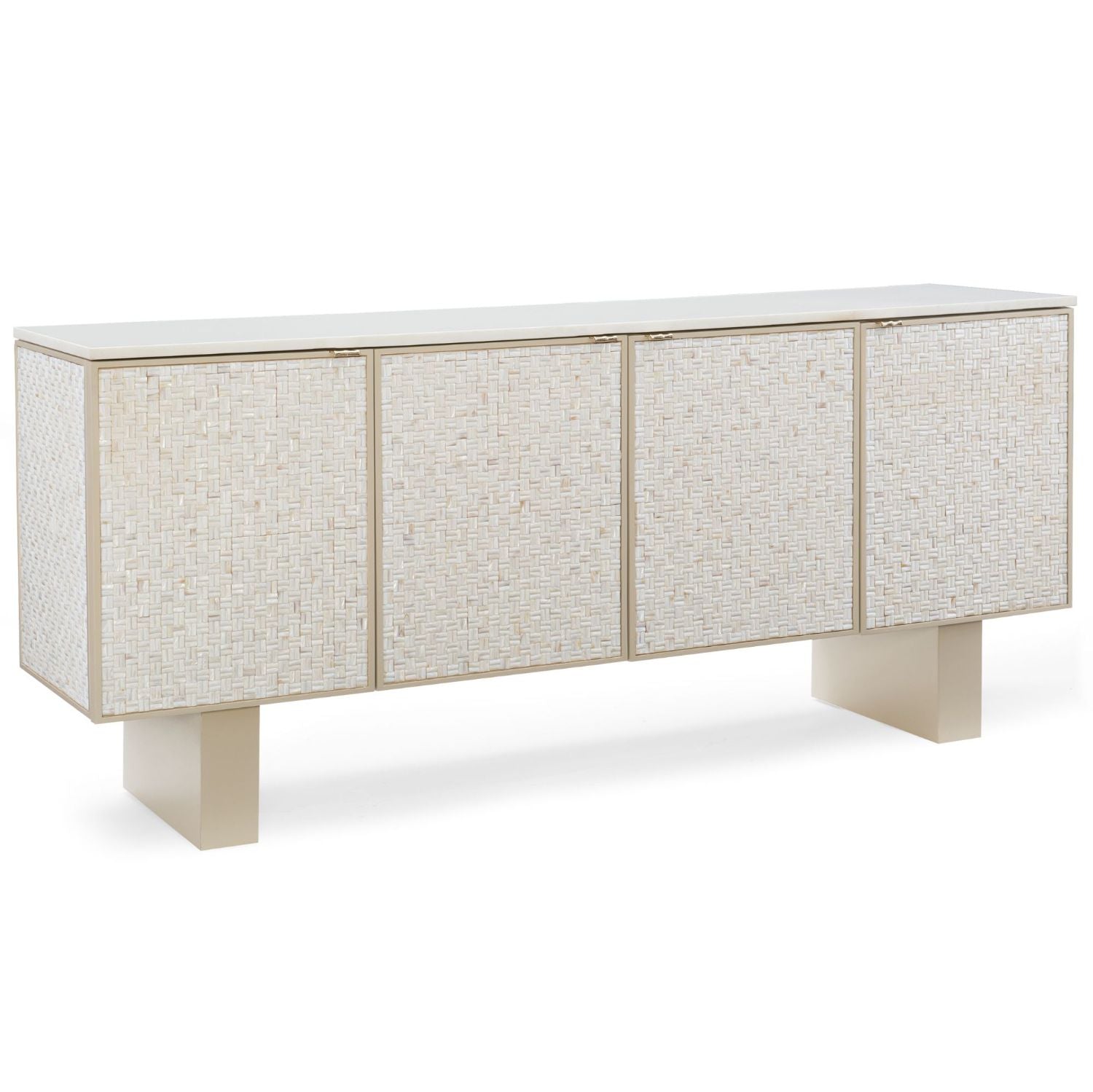 Product photograph of Caracole Classic Bomb-shell Sideboard from Olivia's