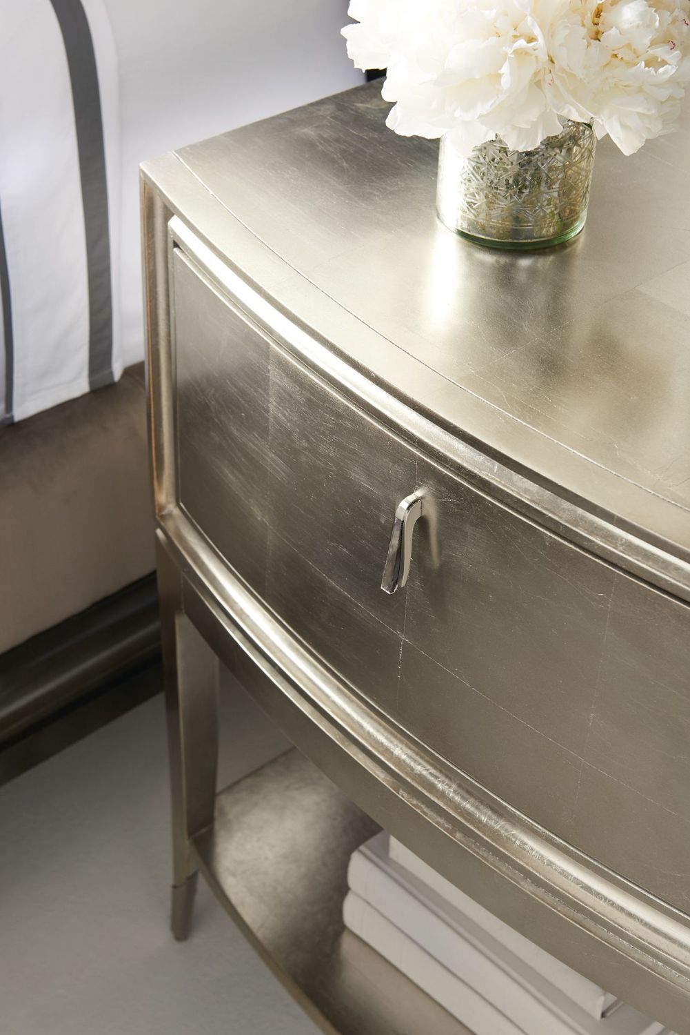 Product photograph of Caracole Classic Shining Star Bedside Table from Olivia's.