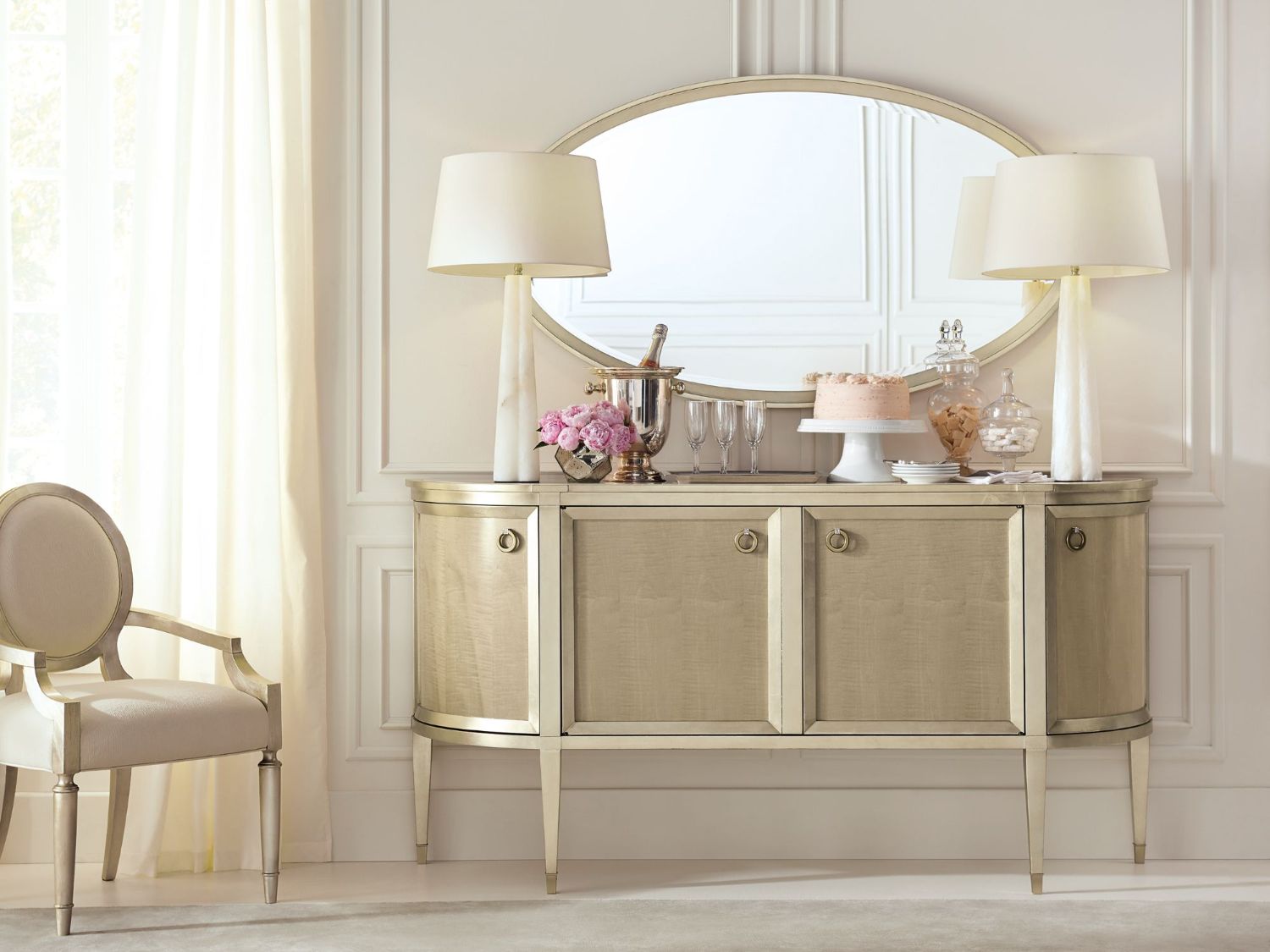 Product photograph of Caracole Classic A-door It Sideboard from Olivia's.