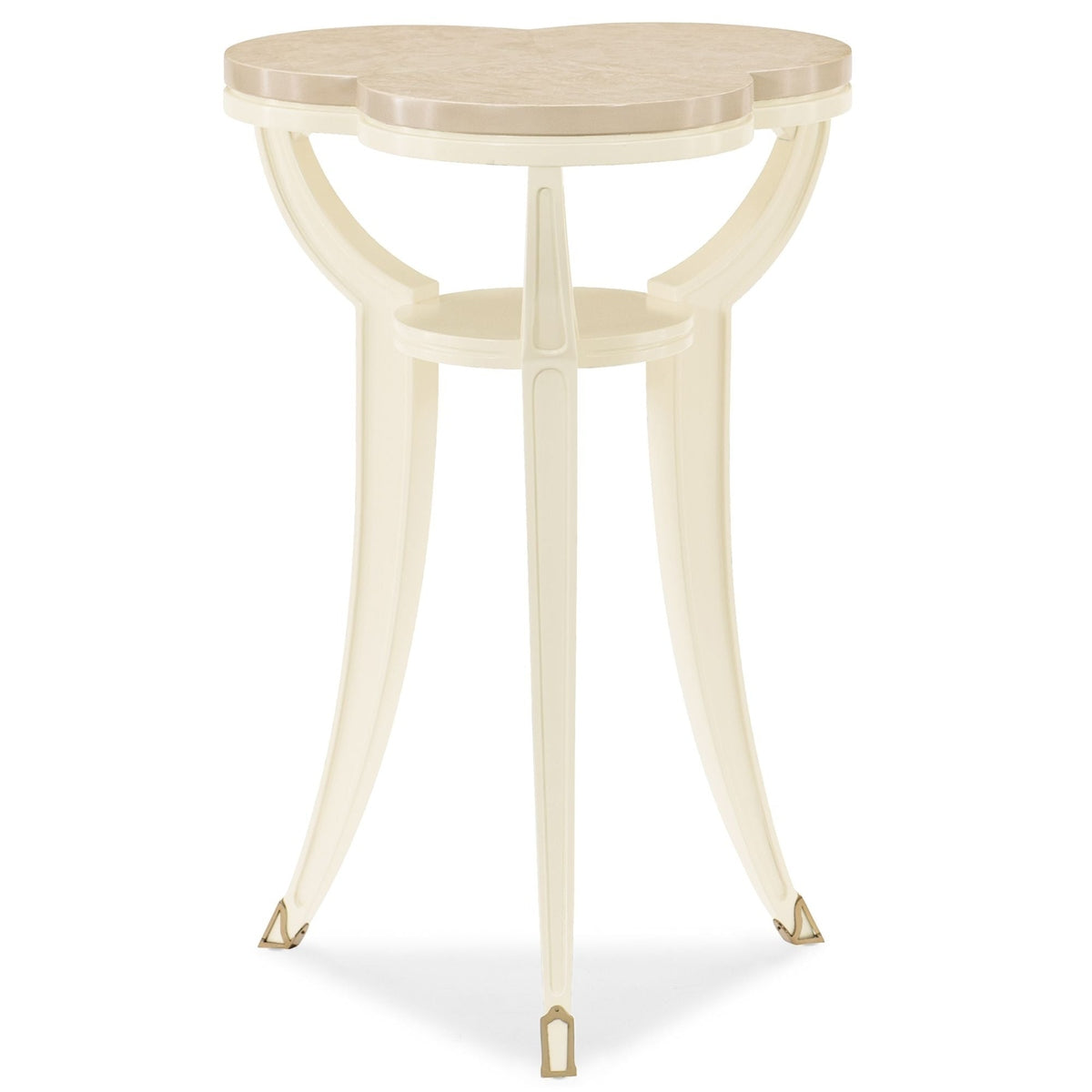 Product photograph of Caracole Classic Tippy Toes Side Table from Olivia's.