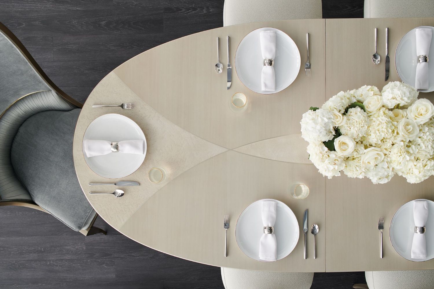 Product photograph of Caracole Classic The Source Dining Table from Olivia's.