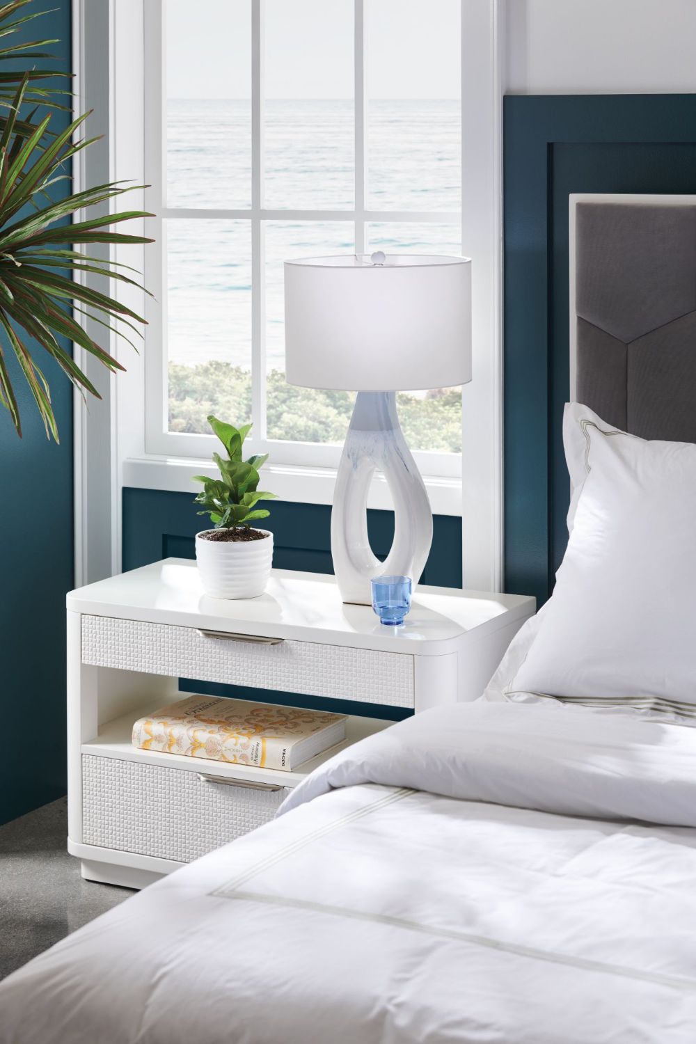 Product photograph of Caracole Classic In Touch Bedside Table from Olivia's.