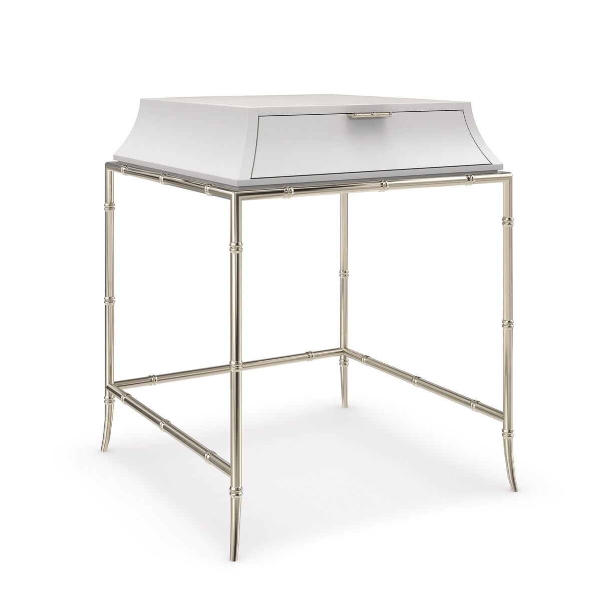 Product photograph of Caracole Classic Ceylon Tall Nesting Table from Olivia's.