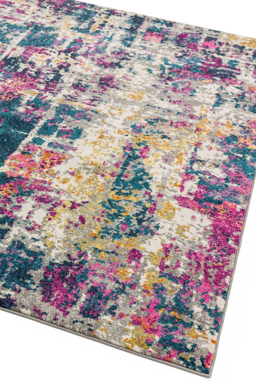 Product photograph of Asiatic Carpets Colt Machine Woven Rug Abstract Multi - 120 X 170cm from Olivia's.