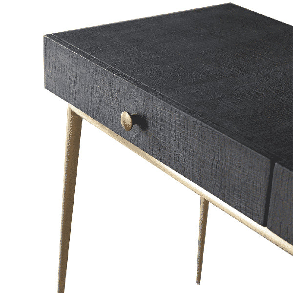 Product photograph of Di Designs Greyshott Desk - Dark Grey from Olivia's.