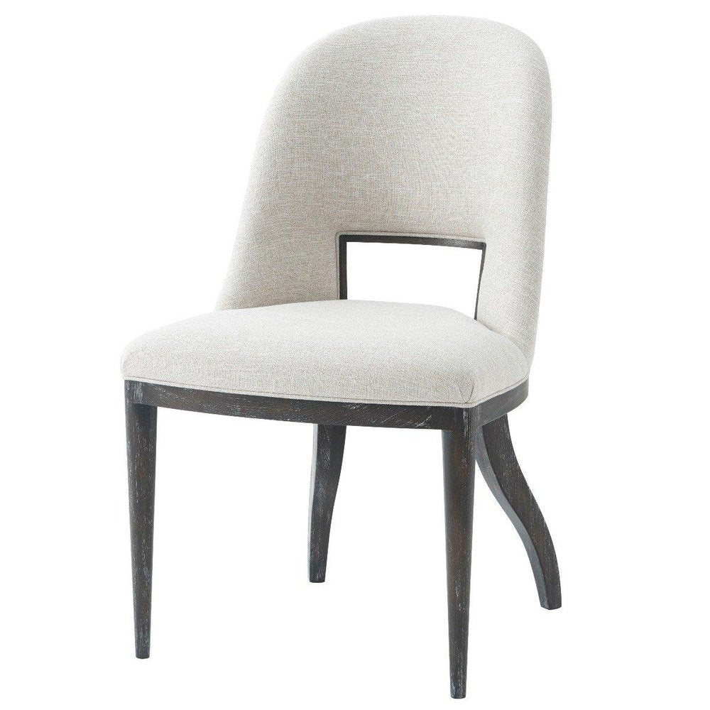 Product photograph of Ta Studio Dining Chair Sommer In Kendal Linen from Olivia's