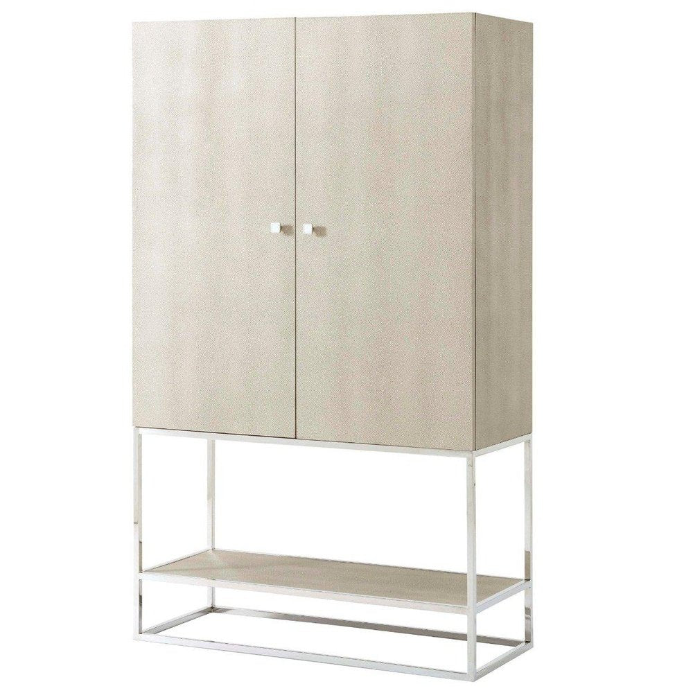 Product photograph of Ta Studio Townsend Bar Cabinet In Overcast from Olivia's