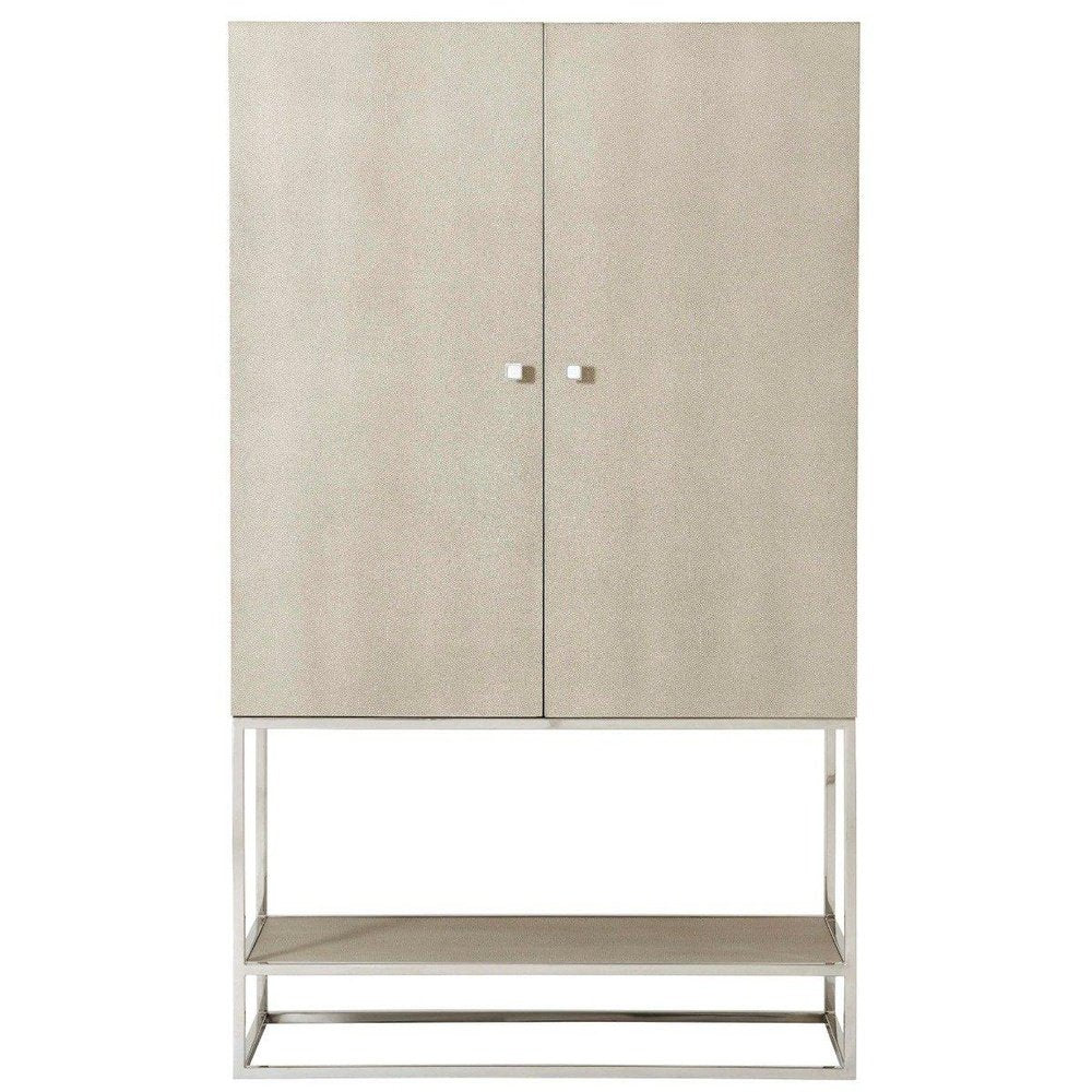 Product photograph of Ta Studio Townsend Bar Cabinet In Overcast from Olivia's.