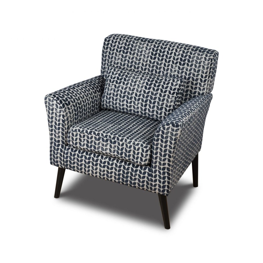 Product photograph of Olivia S Warnborough Club Chair Blue from Olivia's