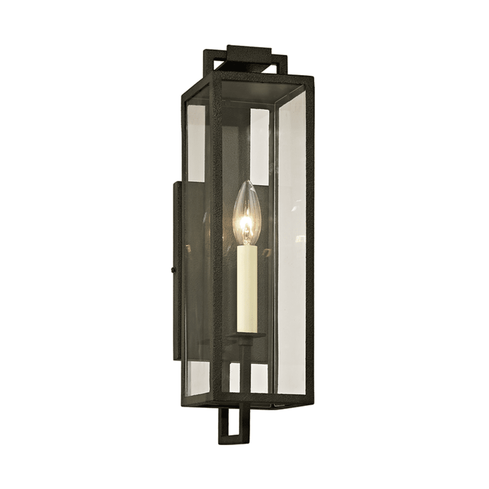 Product photograph of Hudson Valley Lighting Beckham Wall In Forged Iron 3 Light from Olivia's