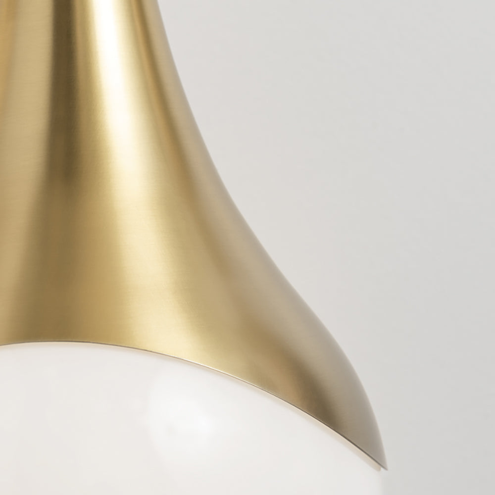 Product photograph of Hudson Valley Lighting Ariana 12 Light Chandelier Aged Brass from Olivia's.