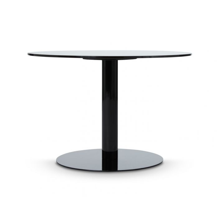 Product photograph of Tom Dixon Flash Table Black Circle Circle from Olivia's.