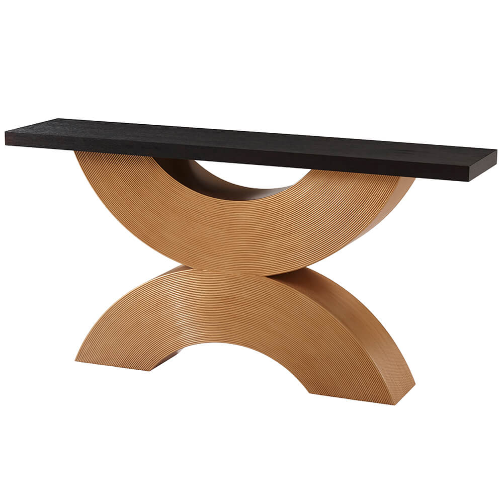 Product photograph of Theodore Alexander Reed Console Table from Olivia's