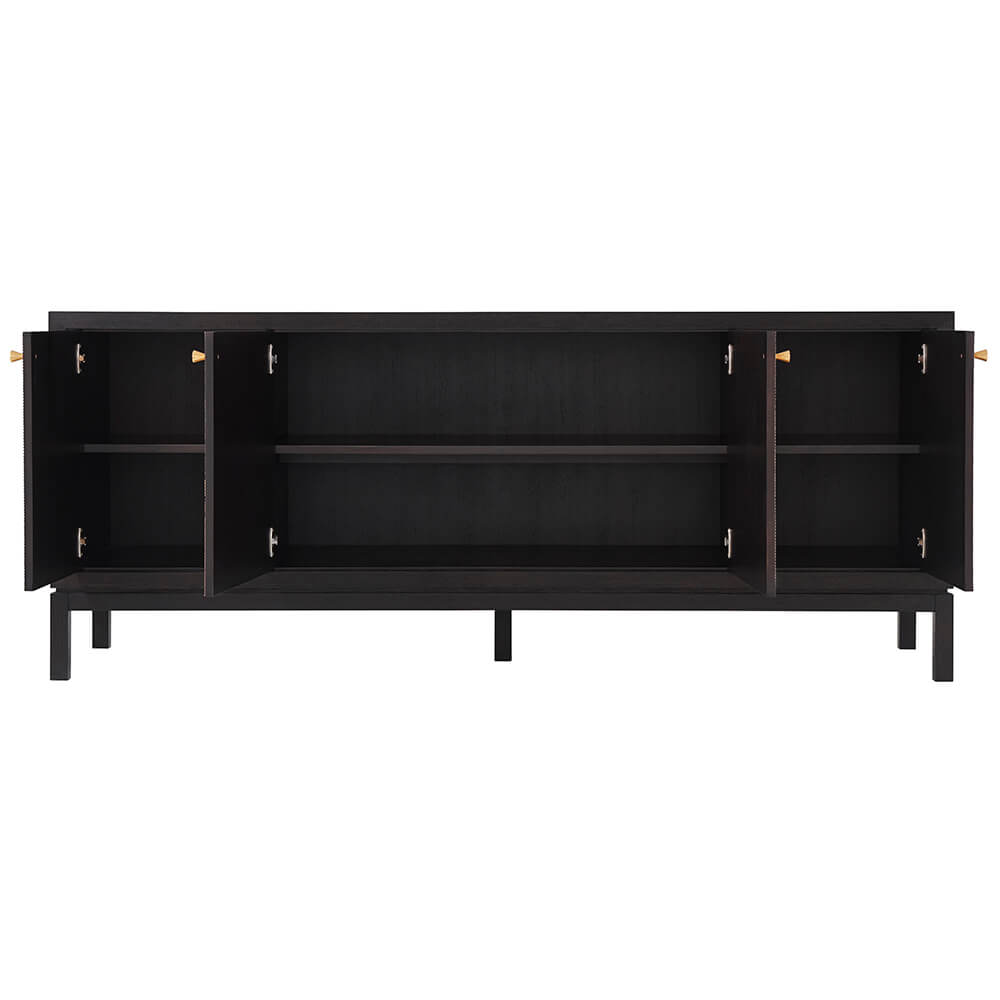 Product photograph of Theodore Alexander Reed Sideboard Gilt Finish from Olivia's.