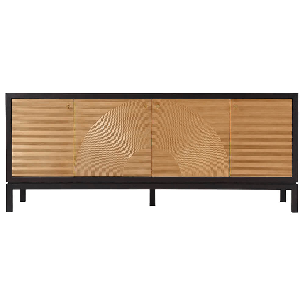 Product photograph of Theodore Alexander Reed Sideboard Gilt Finish from Olivia's.