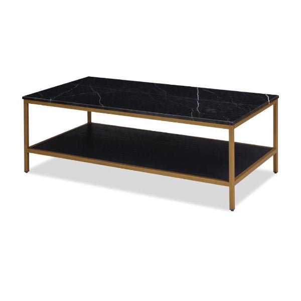 Product photograph of Liang Eimil Max Black Marble Coffee Table from Olivia's