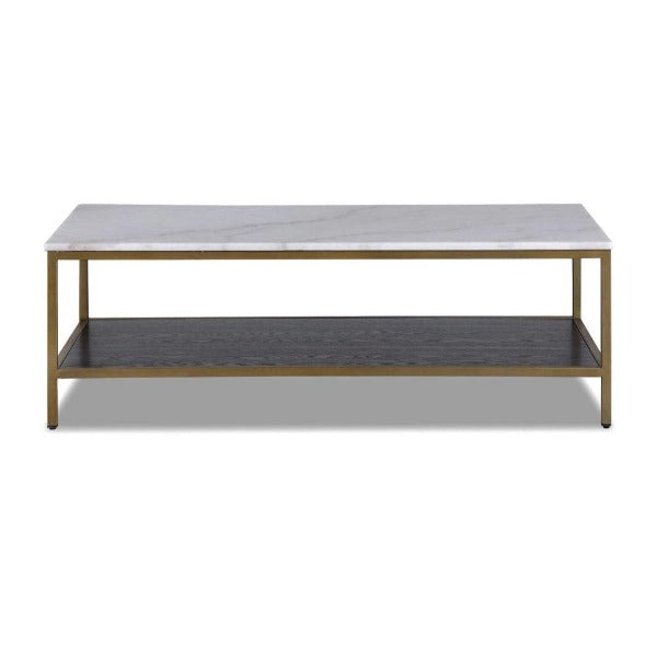 Product photograph of Liang Eimil Max White Marble Coffee Table from Olivia's.