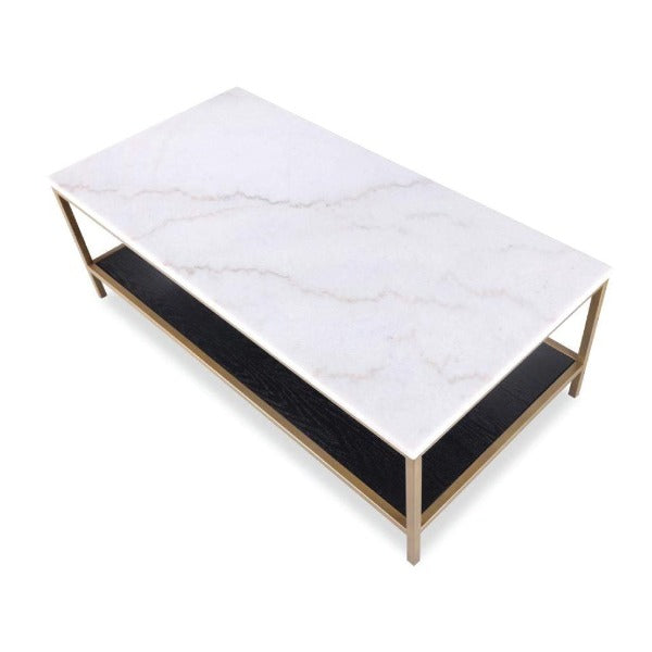 Product photograph of Liang Eimil Max White Marble Coffee Table from Olivia's.