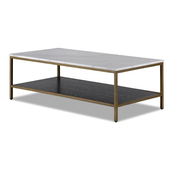 Product photograph of Liang Eimil Max White Marble Coffee Table from Olivia's