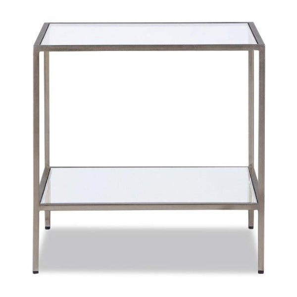 Product photograph of Liang Eimil Oliver Side Table Discontinued Silver from Olivia's