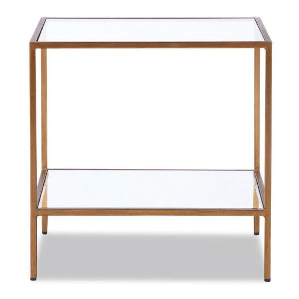 Product photograph of Liang Eimil Oliver Side Table Discontinued Silver from Olivia's.