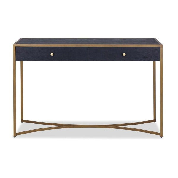 Product photograph of Liang Eimil Rivoli Dressing Table In Brass from Olivia's