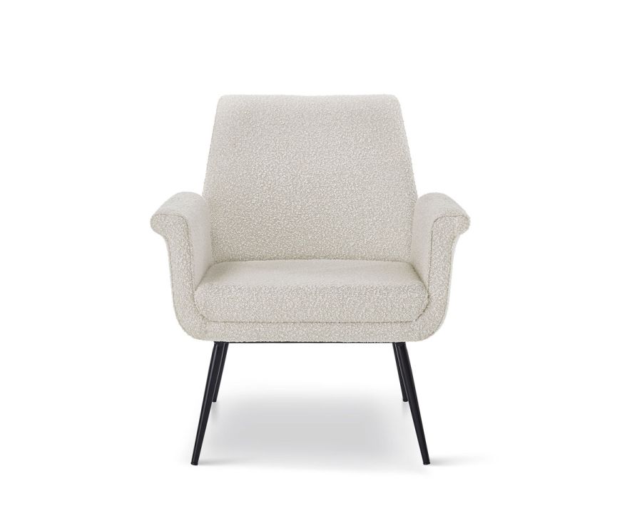 Product photograph of Liang Eimil Fiore Occasional Chair Boucle Sand from Olivia's