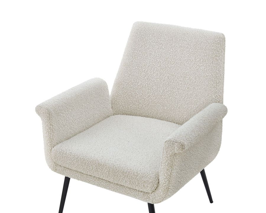 Product photograph of Liang Eimil Fiore Occasional Chair Boucle Sand from Olivia's.