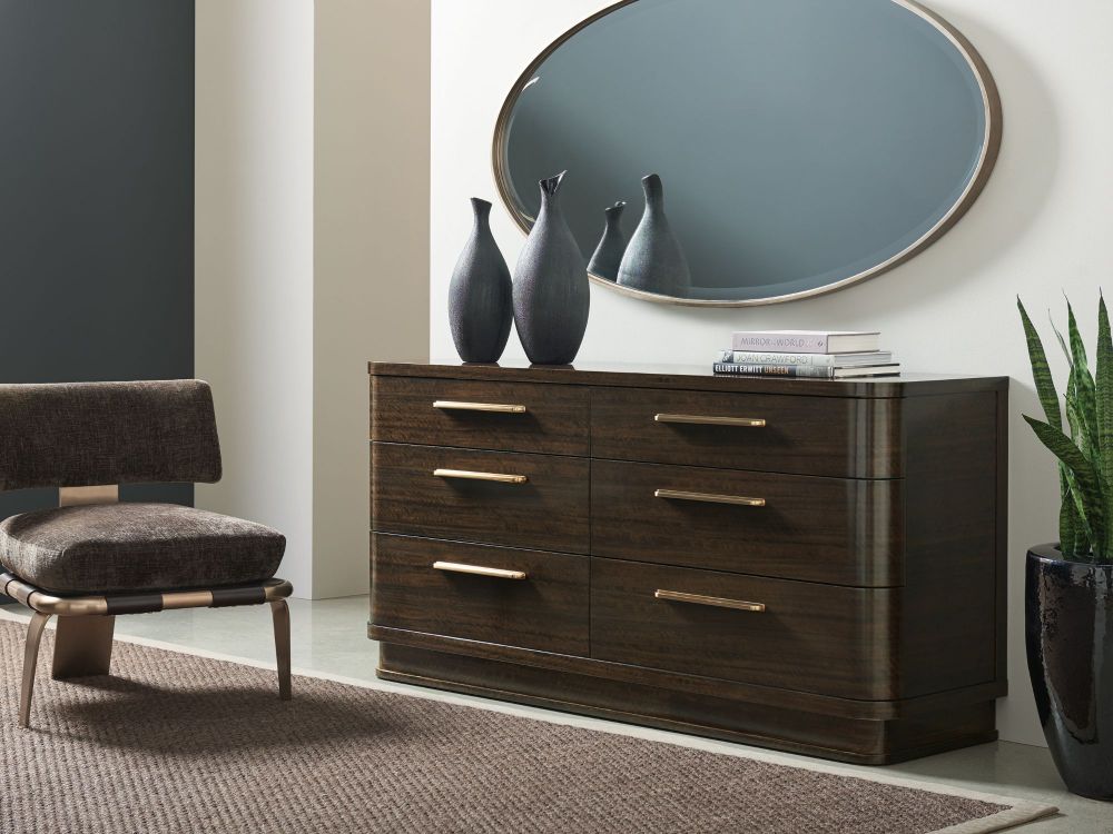 Product photograph of Caracole Modern Streamline Dresser from Olivia's.