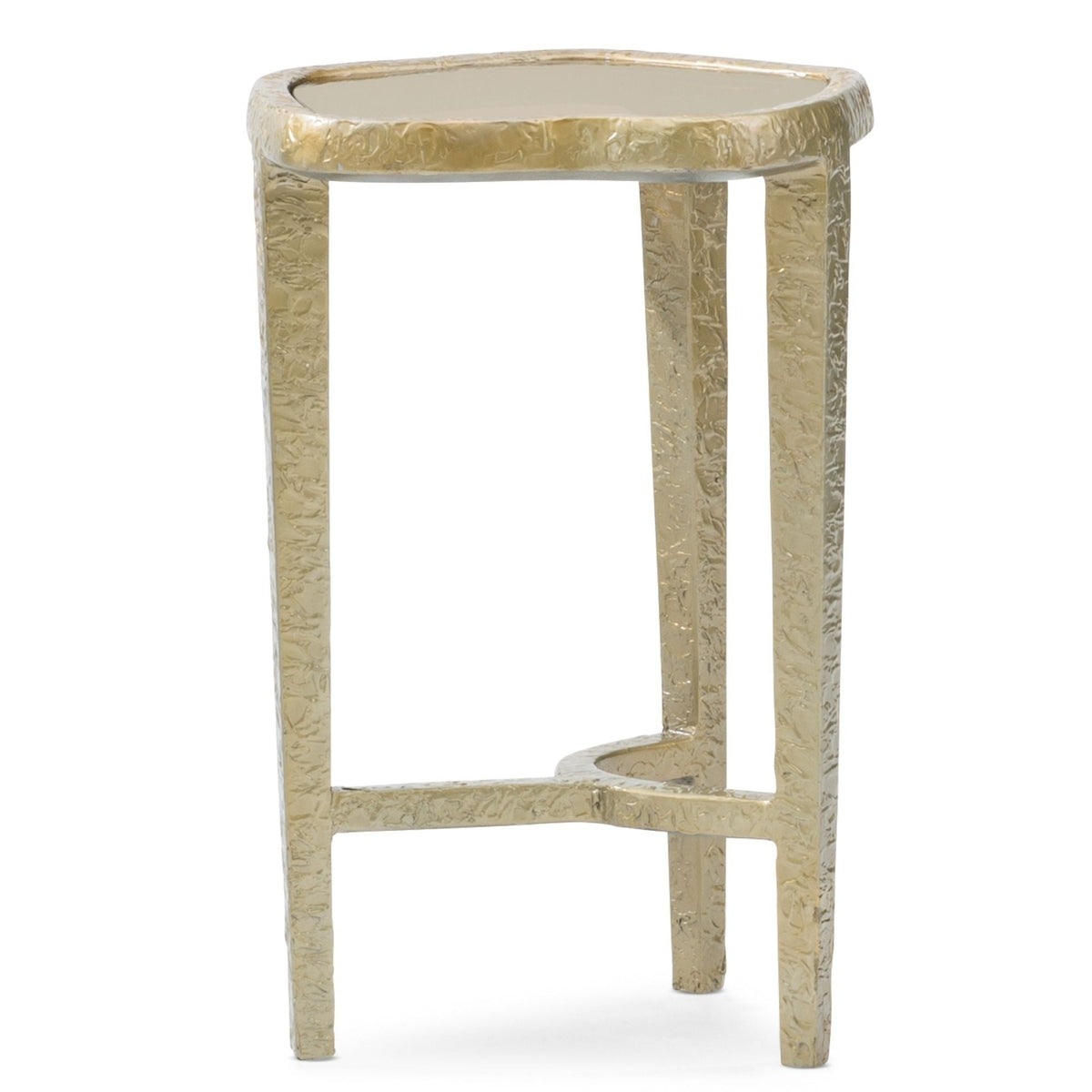 Product photograph of Caracole Modern Edge Contour Side Table from Olivia's