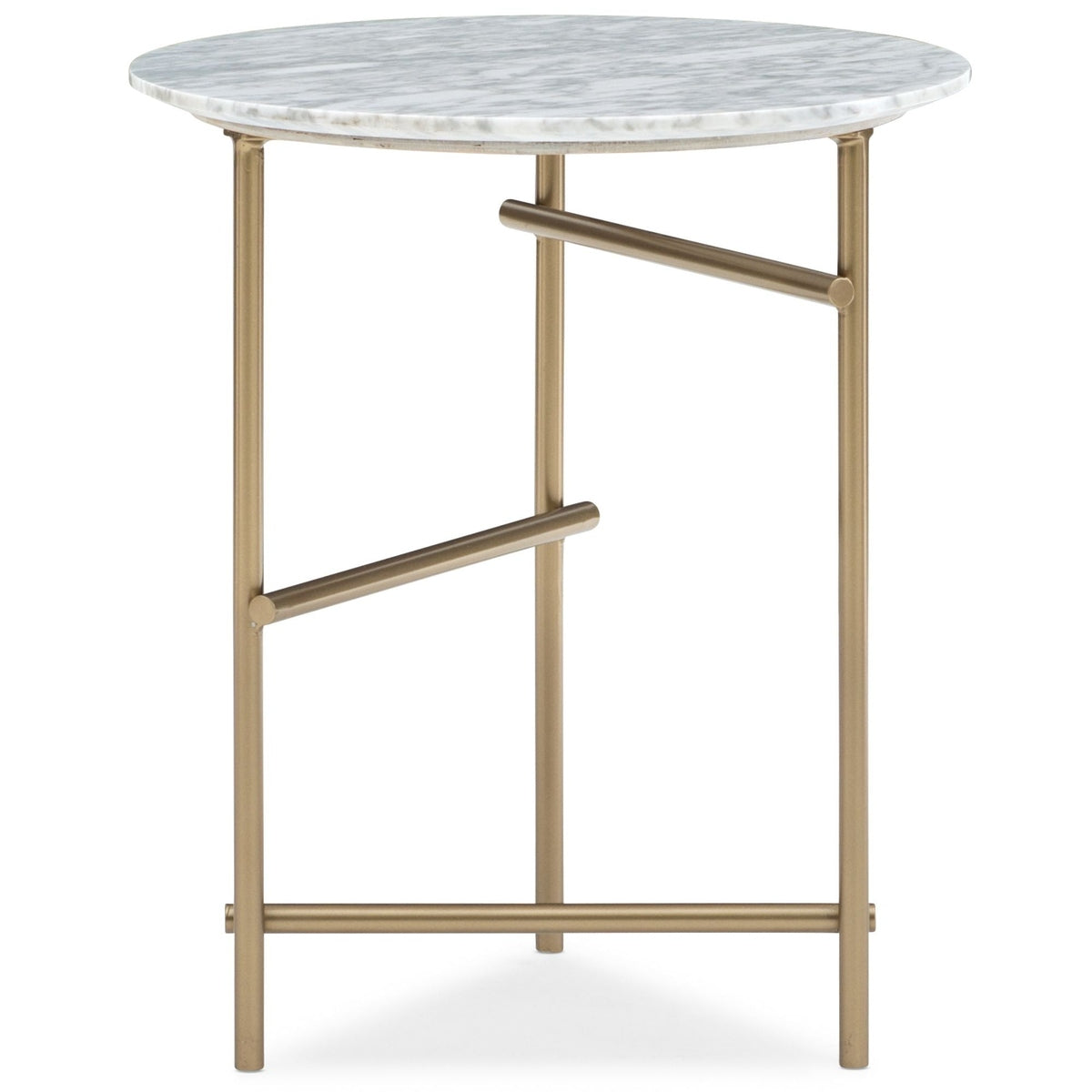 Product photograph of Caracole Modern Edge Concentric Side Table from Olivia's.
