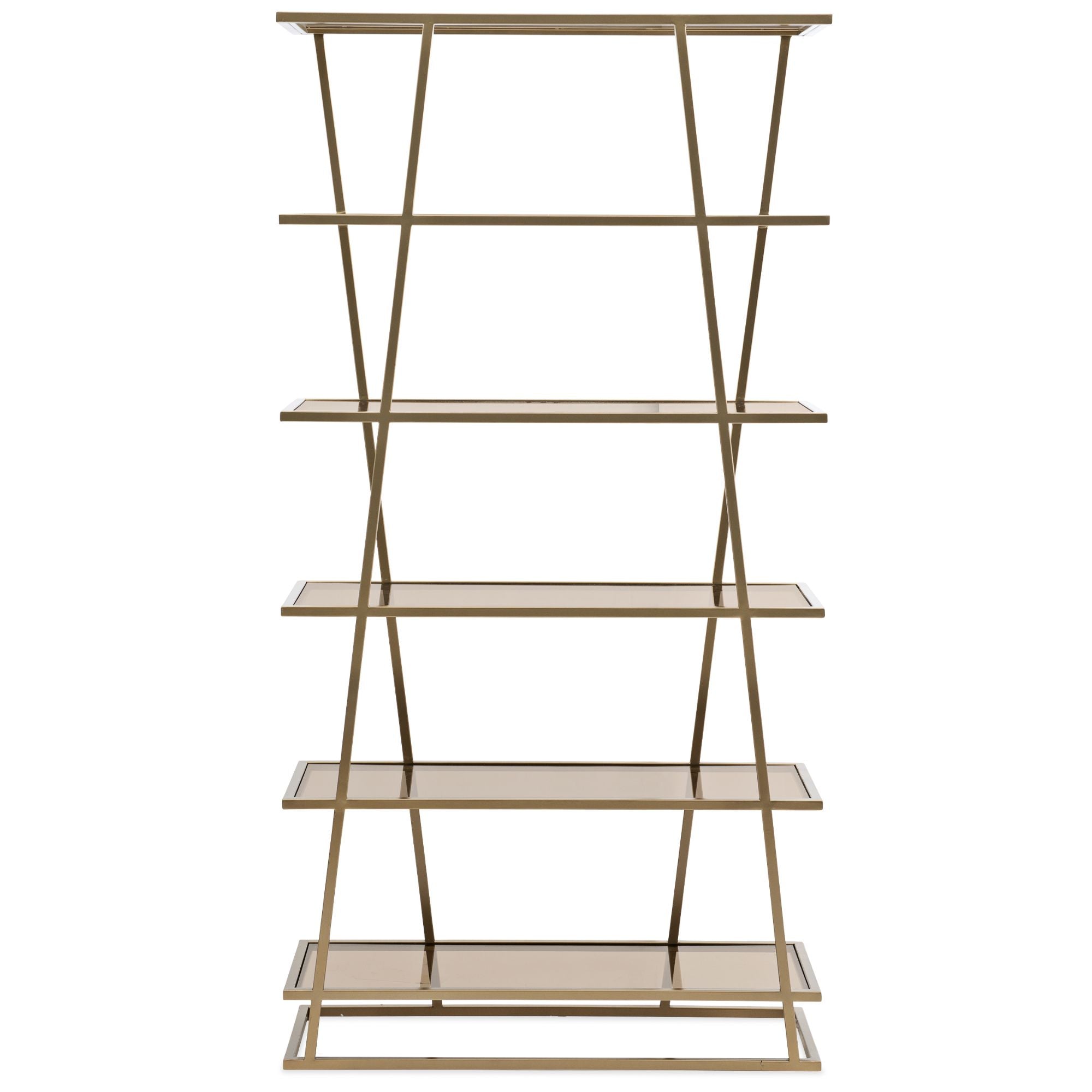 Product photograph of Caracole Modern Edge Vector Etagere Cabinet from Olivia's.